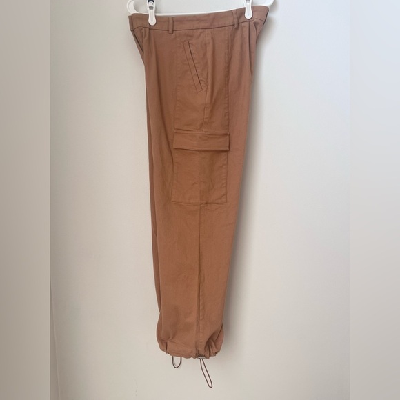 Express High Waisted Convertible Hem Cargo Trouser Pant Size 10 - Picture 7 of 13